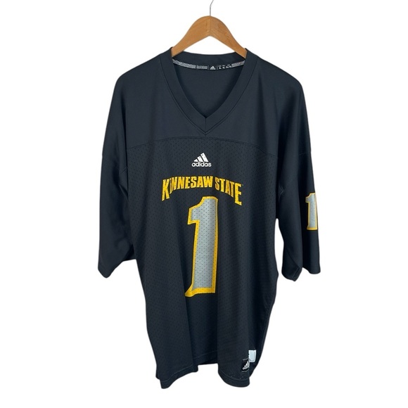 TS1118 Mens Adidas Kennesaw State Collegiate Football Team Jersey XL - Picture 1 of 5